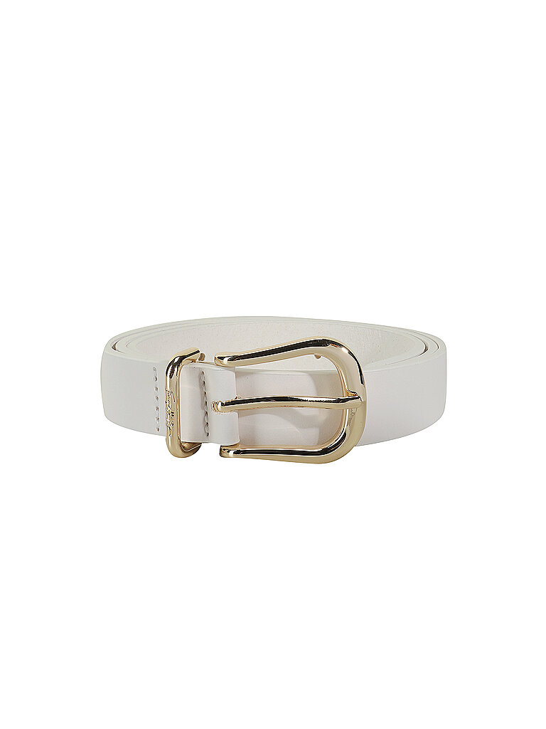 TOMMY HILFIGER Ledergürtel CHIC  weiß | 75